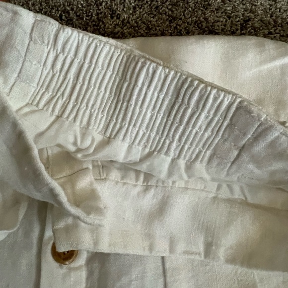 Outland Denim White Linen Skirt - Picture 6 of 16